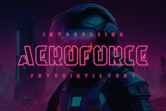 Aeroforce Font: Sharpening Small Business Branding