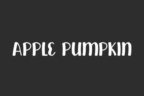 Apple Pumpkin Font: A Seasonal Typeface for Branding