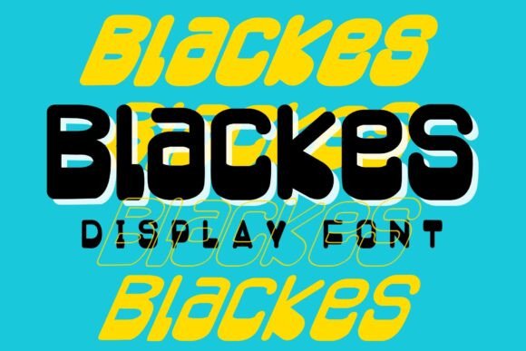 Blackes Font: A Modern Display Typeface for Web Design
