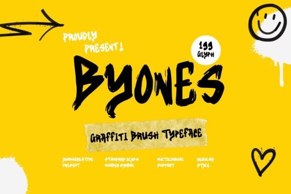Byones Font Review: Adding Grit to Brand Identity