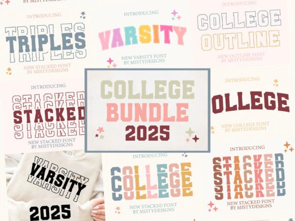 College Set Font Review: Retro Branding for Small Business