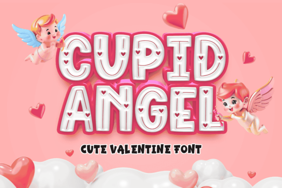 Cupid Angel Font: Charming Branding for Small Business