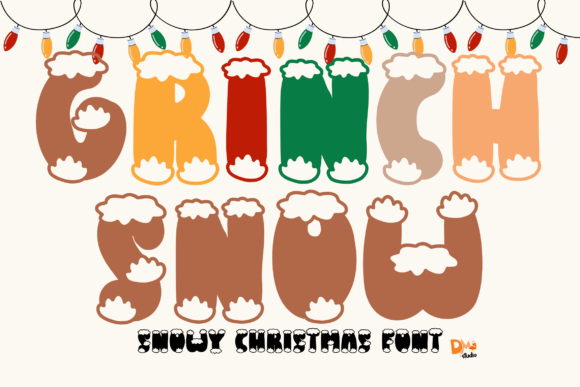 Grinch Snow Font: Adding Holiday Whimsy to Web Design