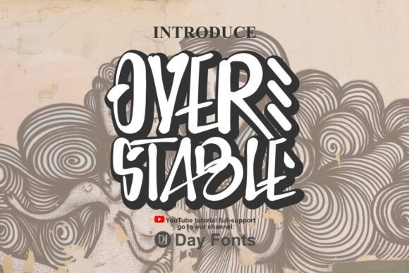 Overstable Font: Urban Style for Handmade Products