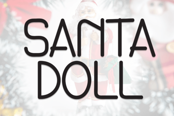 Santa Doll Font Review: A Warm Display Typeface for Branding