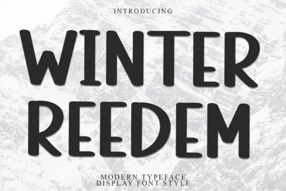 Winter Reedem Font: A Modern Typeface for Branding