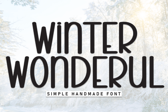 Winter Wondeful Font: Adding Whimsy to Brand Design